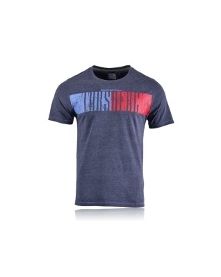 Tričko Stripe navy melange Tričko Stripe navy melange