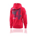 Mikina na zips Nautical red