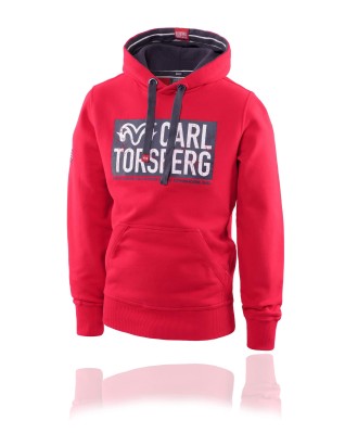 Mikina s kapucňou Ramhead red