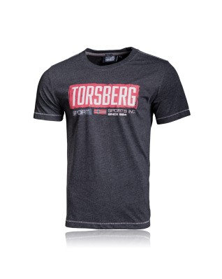 Torsberg Sport T-Shirt black-melange Torsberg Sport T-Shirt black-melange