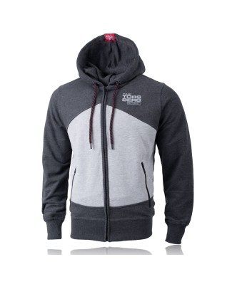 CTX59140 Kapuzensweatjacke black-melange CTX59140 Kapuzensweatjacke black-melange