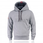 Emboss Hoody grey-melange