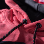 Hexablock Hoody red-melange