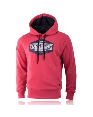 Hexablock Hoody red-melange