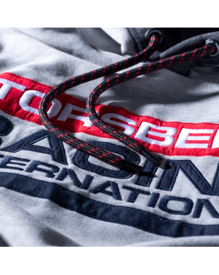 Race Hoody Grey-Melange Race Hoody Grey-Melange