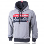 Race Hoody Grey-Melange