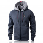 Sail League Kapuzensweatjacke navy-melange