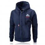 Water Front Hooded Jacket Blue