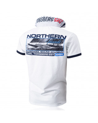 Oldschool Sailing Poloshirt White