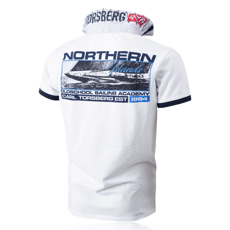 Oldschool Sailing Poloshirt White