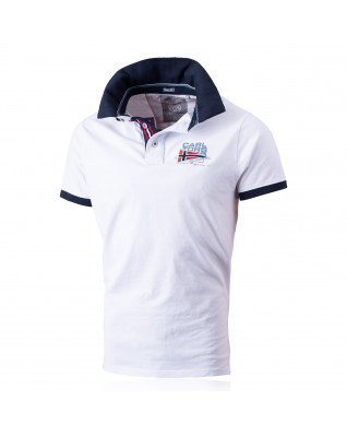 Oldschool Sailing Poloshirt White