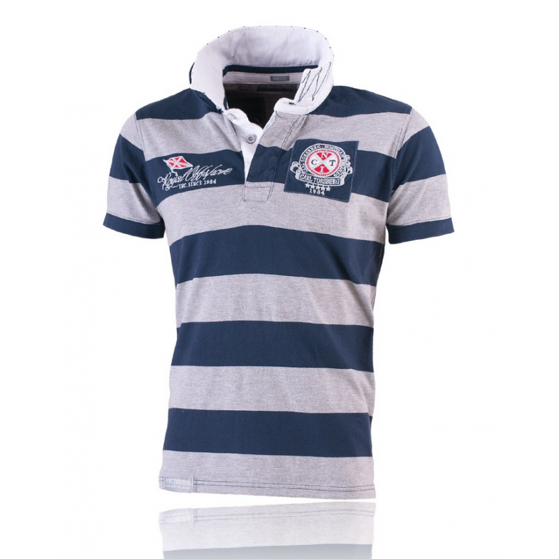 Royal Offshore Poloshirt Navy/Grey