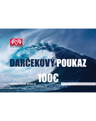 Darčekový poukaz 100 euro Darčekový poukaz 100 euro