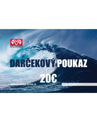 Darčekový poukaz 20 euro Darčekový poukaz 20 euro